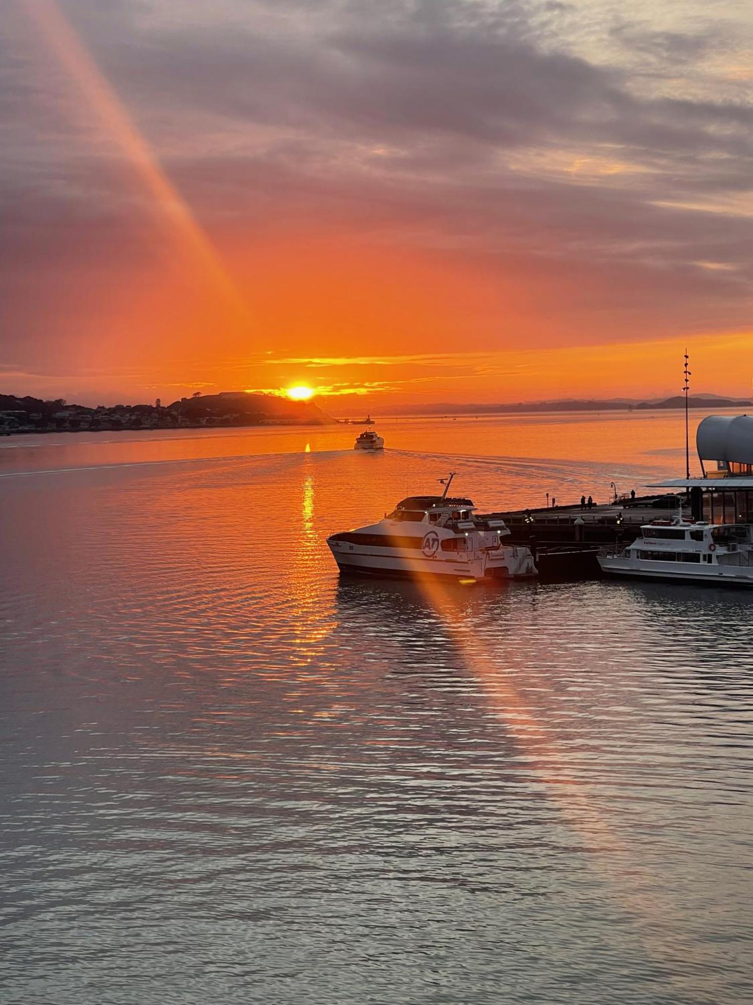 Penthouse Apartment With Stunning Harbour Views Auckland Luaran gambar