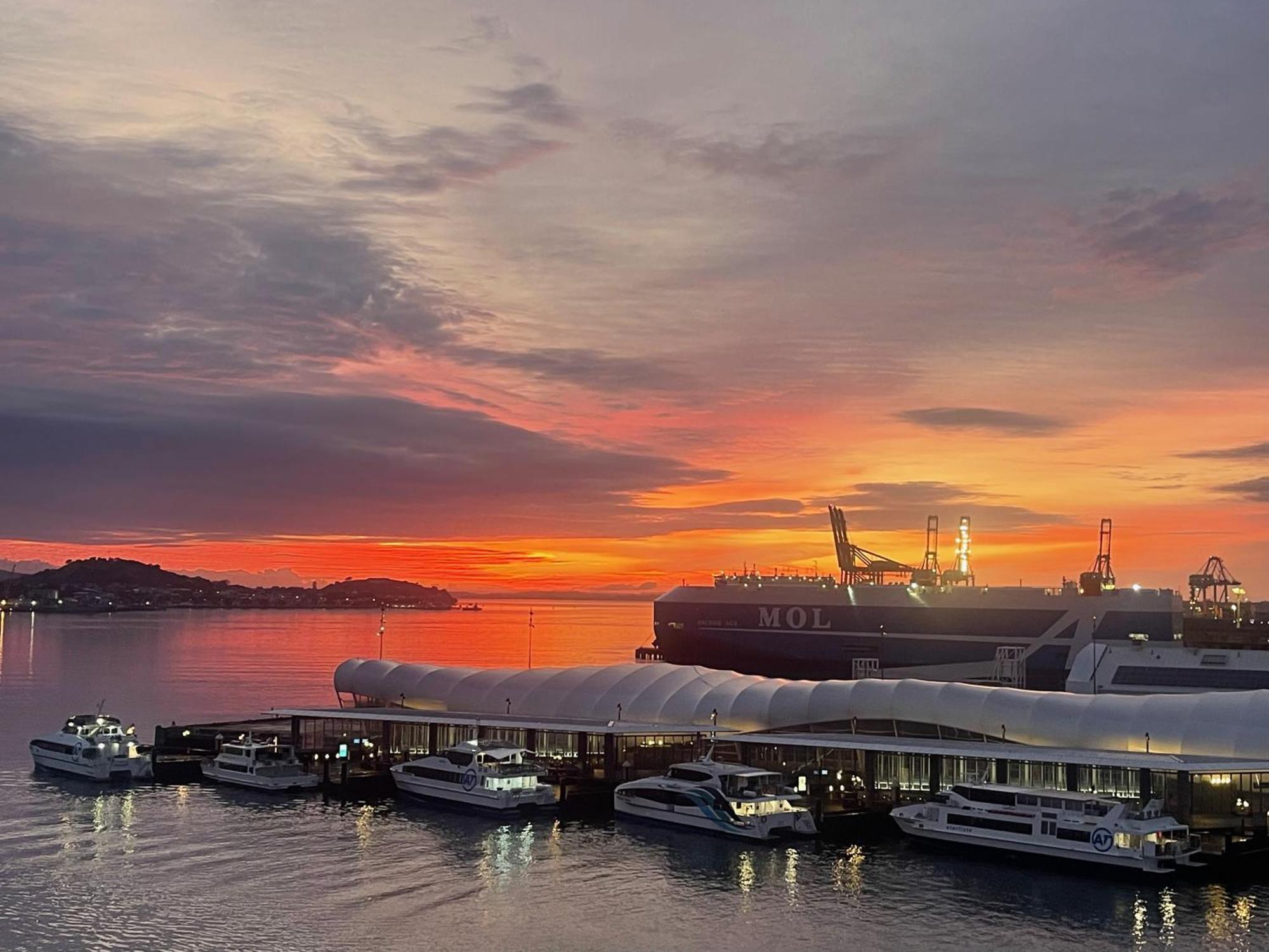 Penthouse Apartment With Stunning Harbour Views Auckland Luaran gambar