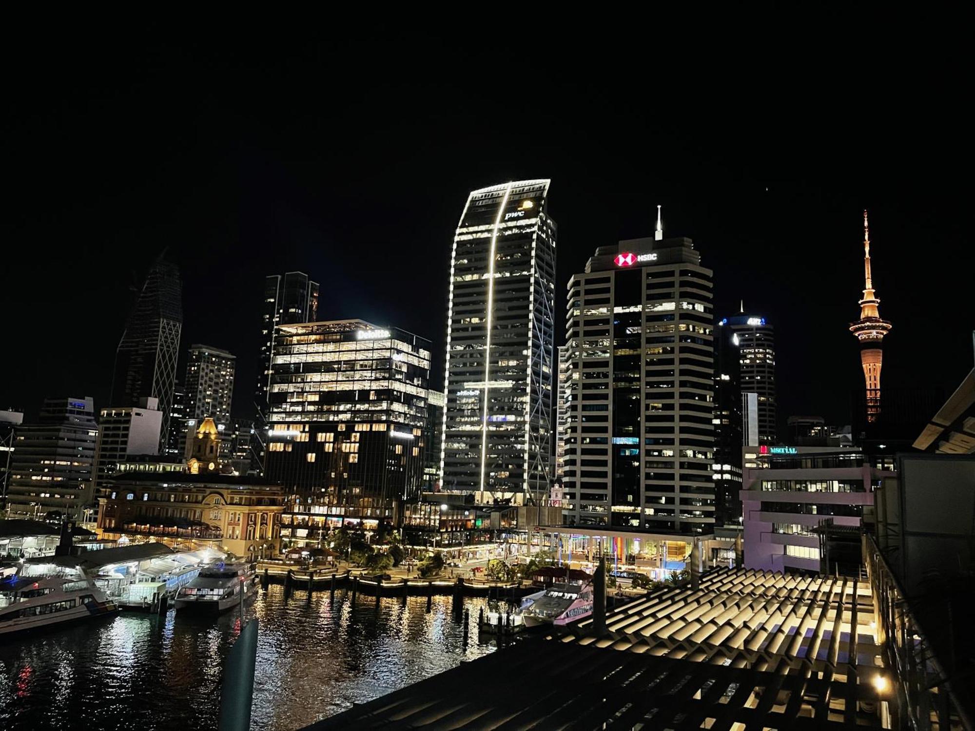 Penthouse Apartment With Stunning Harbour Views Auckland Luaran gambar
