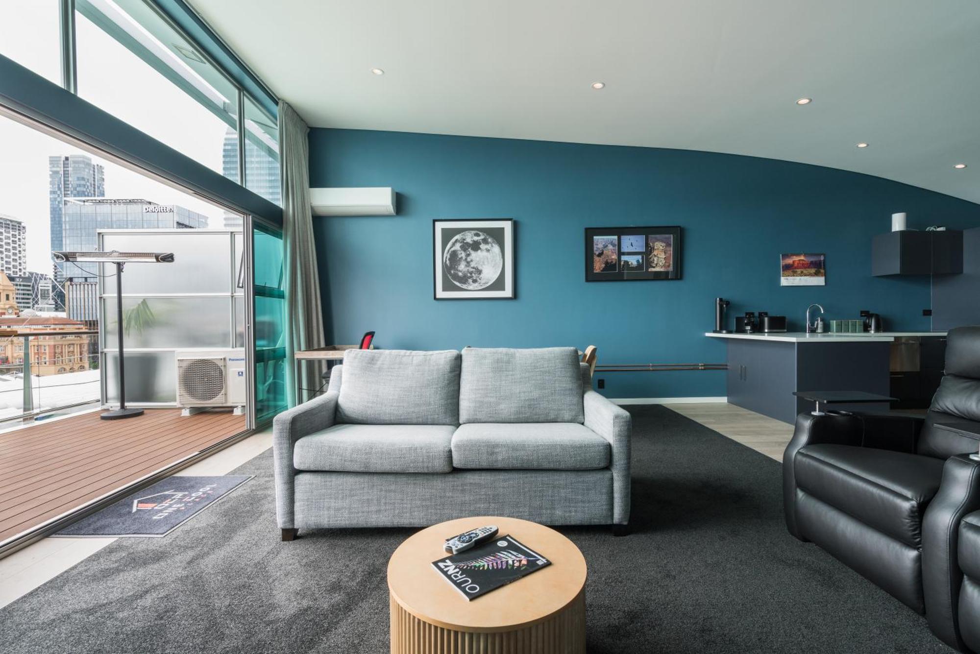 Penthouse Apartment With Stunning Harbour Views Auckland Luaran gambar