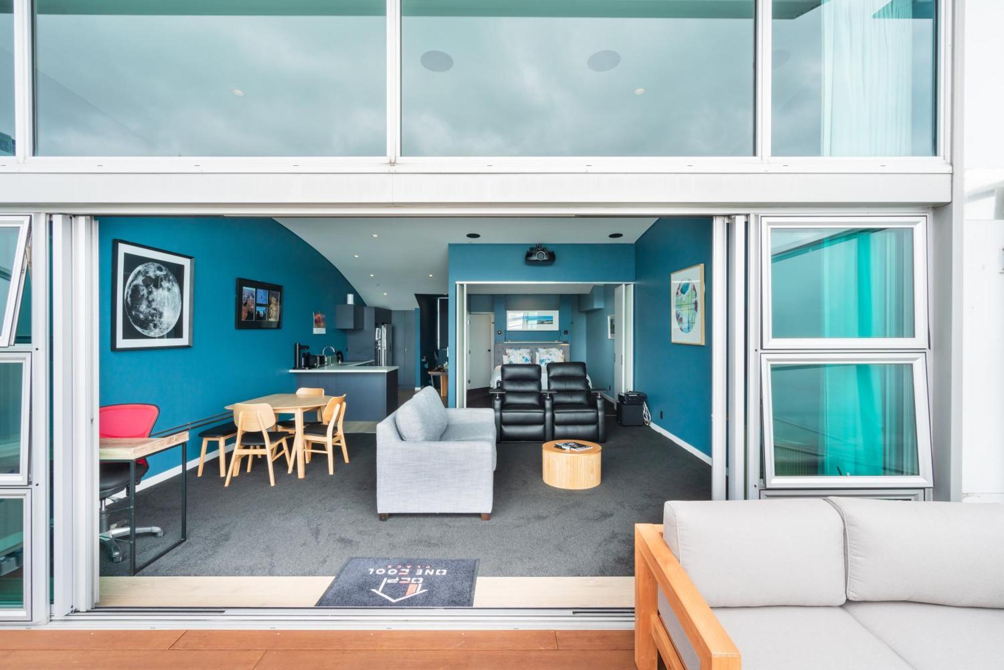 Penthouse Apartment With Stunning Harbour Views Auckland Luaran gambar