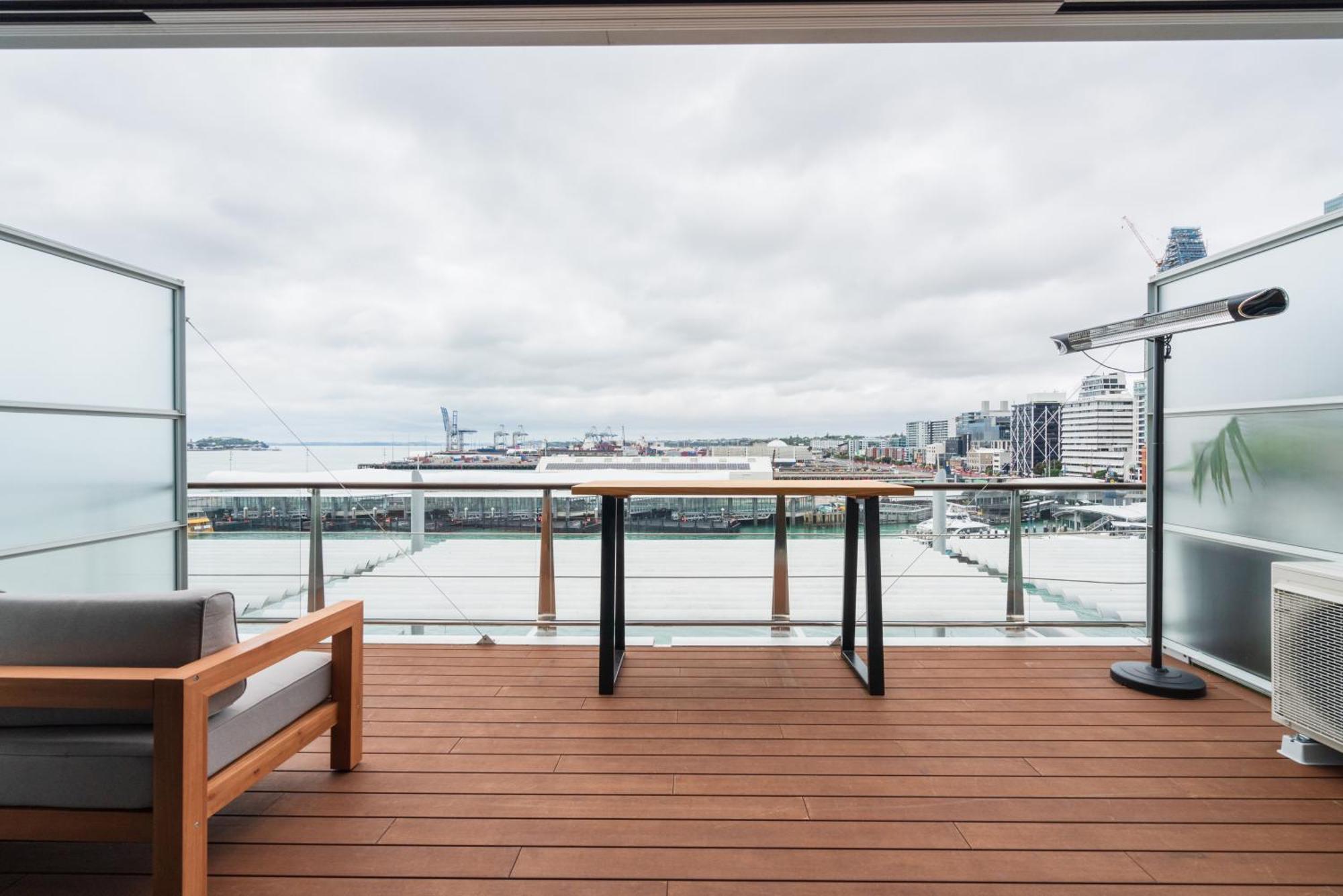Penthouse Apartment With Stunning Harbour Views Auckland Luaran gambar