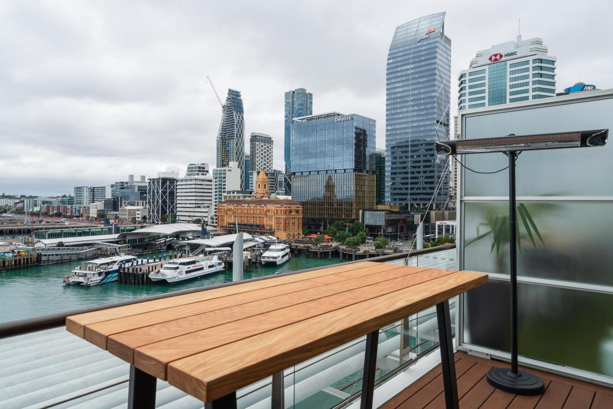 Penthouse Apartment With Stunning Harbour Views Auckland Luaran gambar
